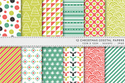 Christmas Patterns Digital Paper