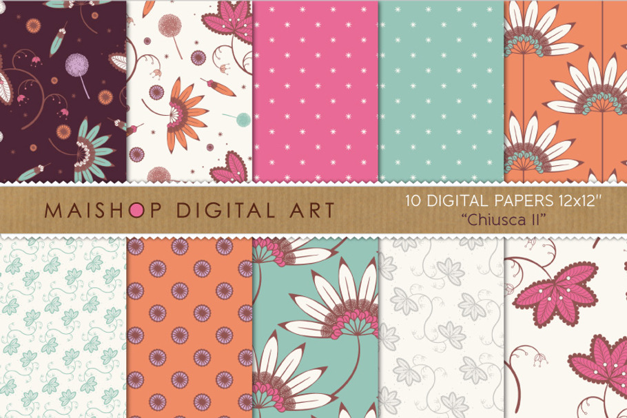 Digital Paper - Chiusca II in Patterns - product preview 8