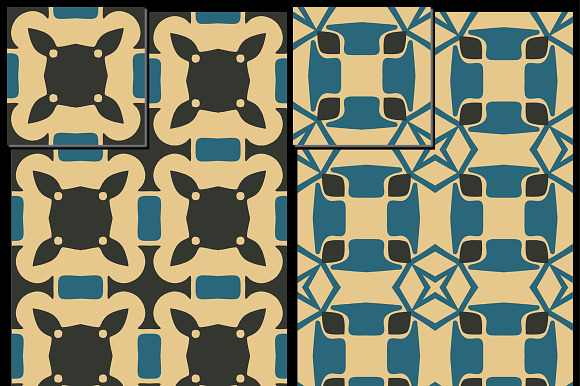 Set 46 - 6 Seamless Patterns in Patterns - product preview 1