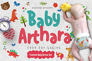 Baby Arthara Typeface + Bonus