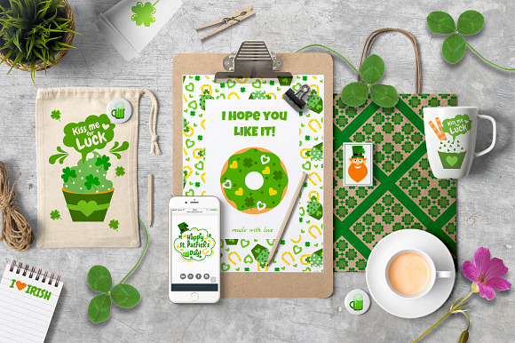 St. Patrick's Day big collection. in Patterns - product preview 8