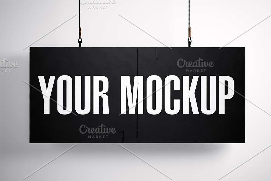 Blank canvas on white background. in Print Mockups - product preview 8