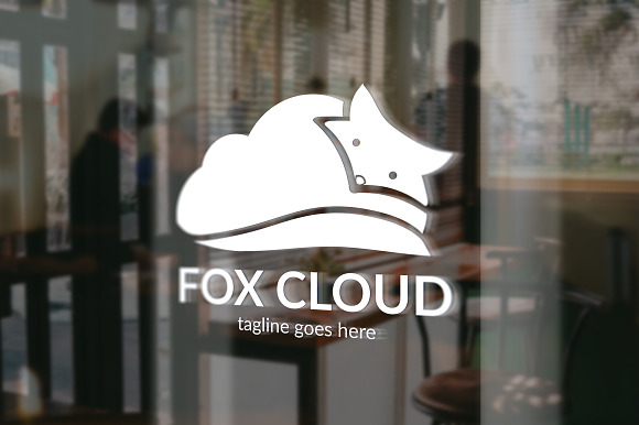 Fox Cloud Logo in Logo Templates - product preview 1