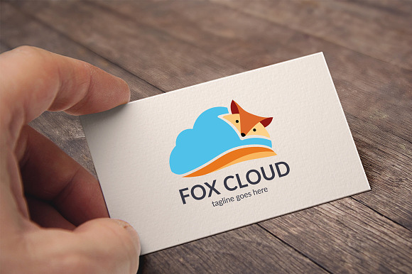 Fox Cloud Logo in Logo Templates - product preview 3