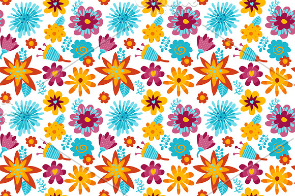 Bright floral set in Patterns - product preview 2