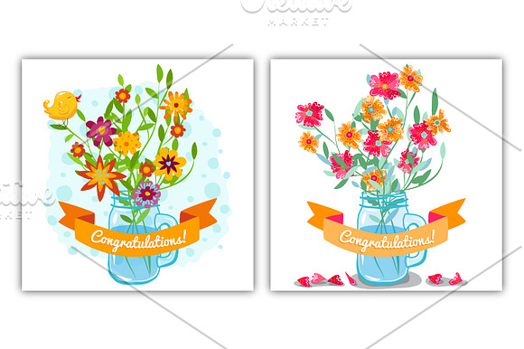 Bright floral set in Patterns - product preview 4