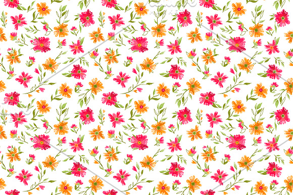 Bright floral set in Patterns - product preview 7