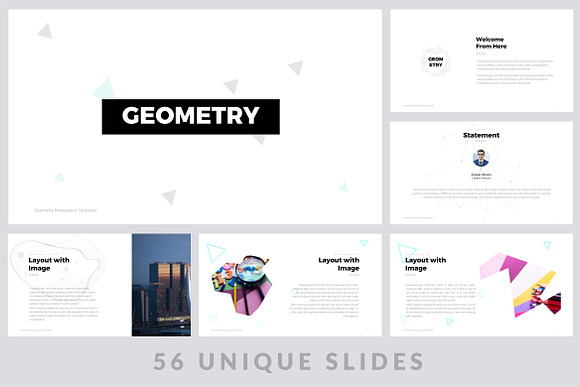 Geometric Keynote Template in Keynote Templates - product preview 1