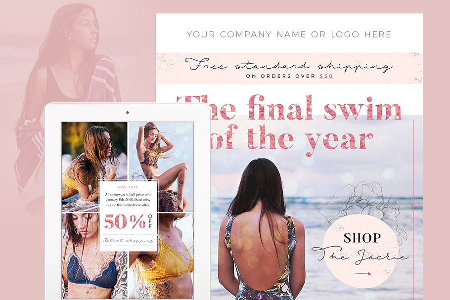 Boho Email Design – PSD Template in Email Templates - product preview 8