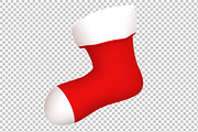 Christmas Stocking - 3D Render PNG