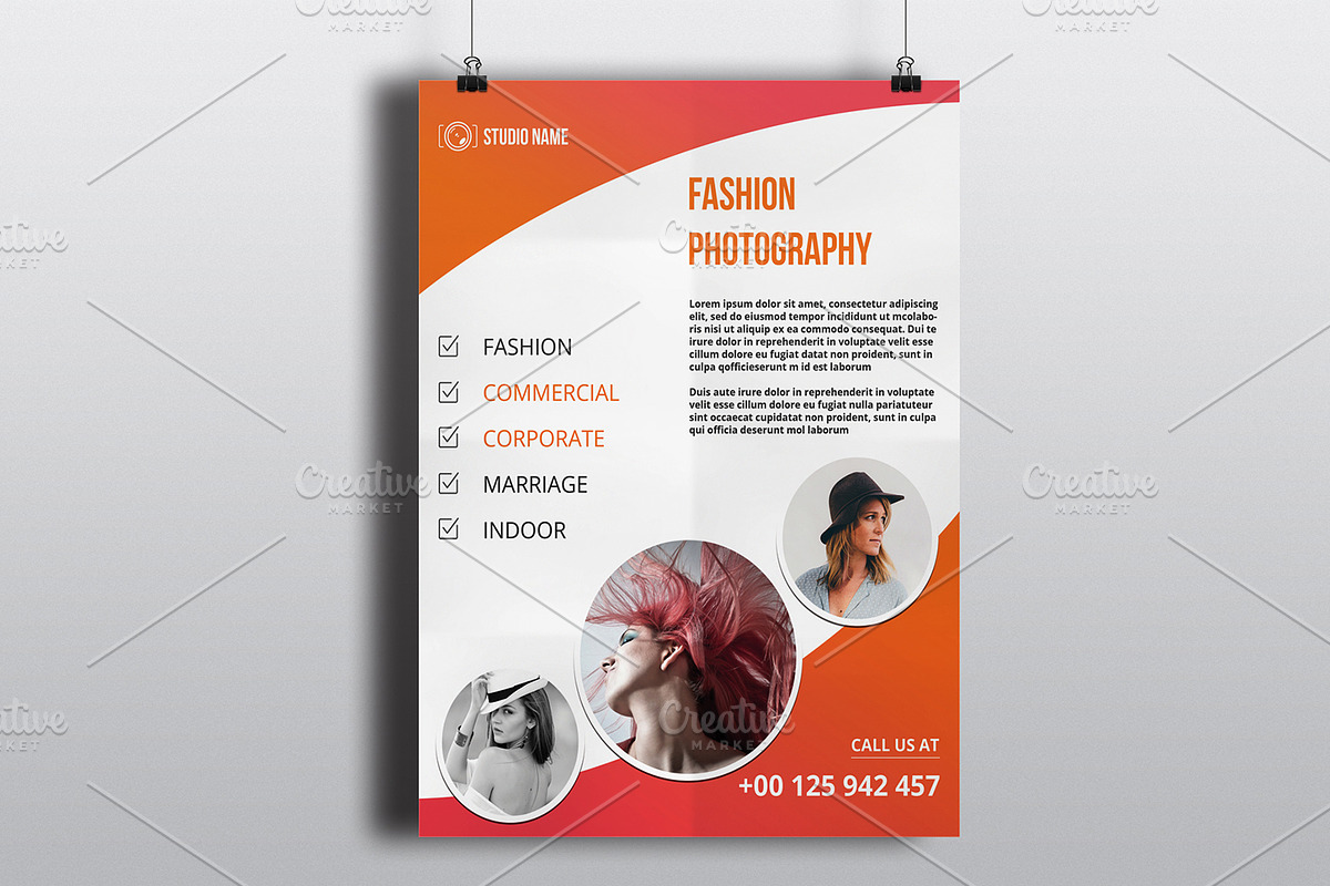 Photography Flyer Template-V487 in Flyer Templates - product preview 8