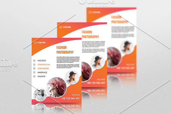 Photography Flyer Template-V487 in Flyer Templates - product preview 1