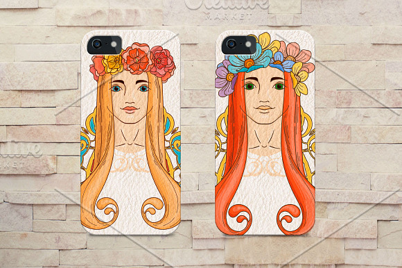 Beauty Collection: Art Nouveau in Illustrations - product preview 3