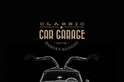 Classic Car Garage Logos