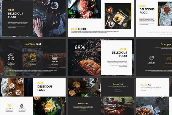 Food Powerpoint Template in PowerPoint Templates - product preview 2