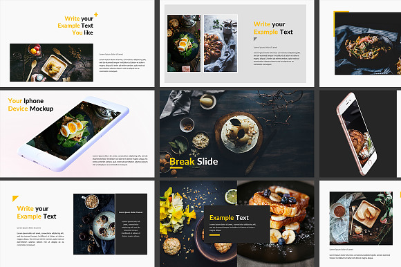 Food Powerpoint Template in PowerPoint Templates - product preview 4