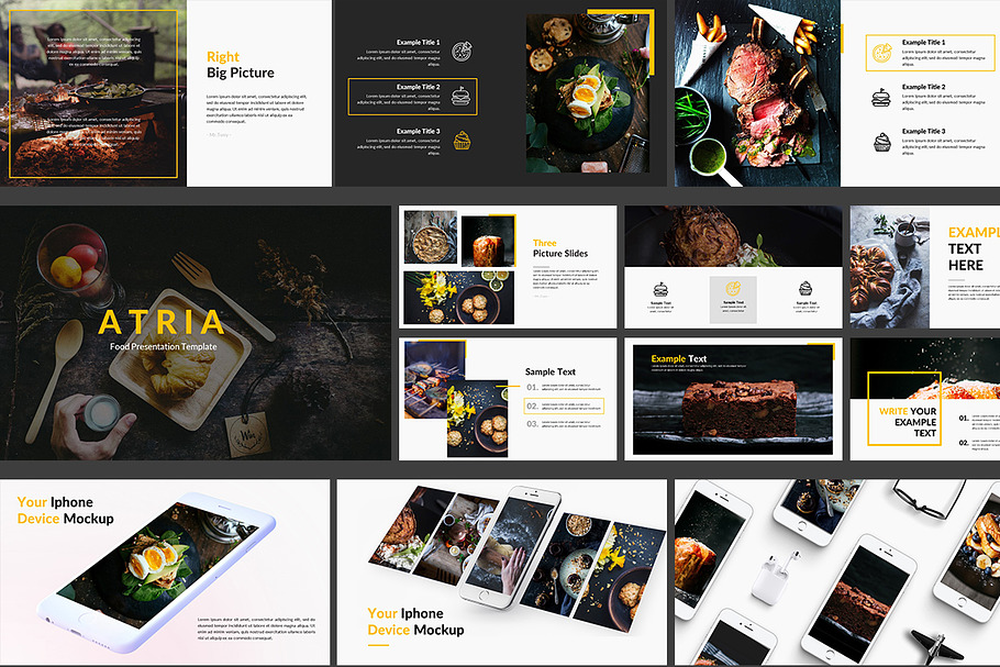 Food Keynote Template in Keynote Templates - product preview 8
