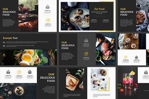 Food Keynote Template in Keynote Templates - product preview 1