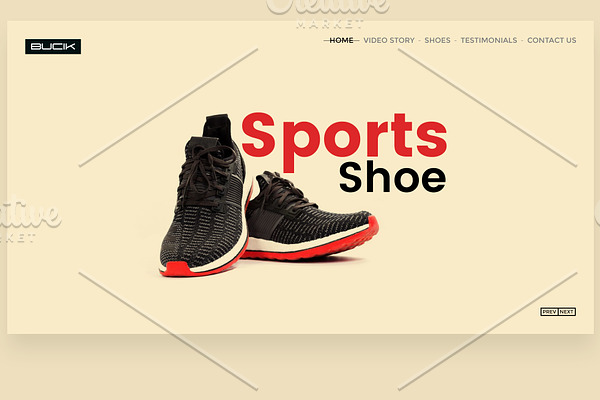 Bucik Shoes Web template