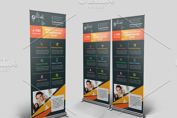 Educational Roll-Up Banner