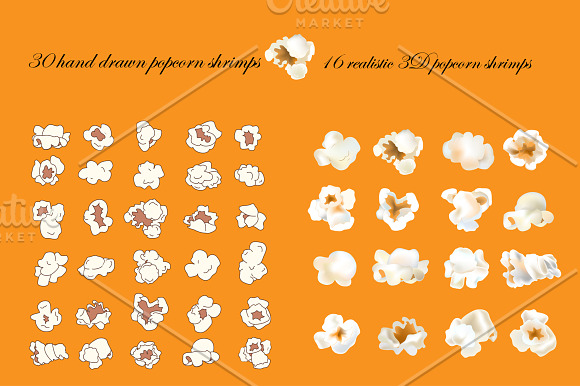 Popcorn Set : Vector Collection in Objects - product preview 6