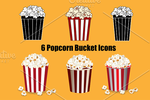 Popcorn Set : Vector Collection in Objects - product preview 7