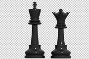 Chess Pawn - 3D Render PNG