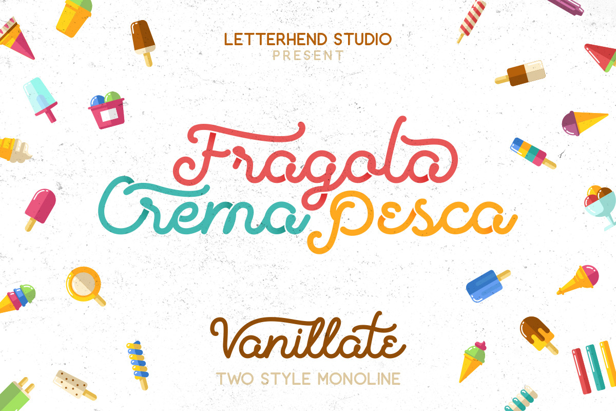 Vanilatte Font Duo  in Script Fonts - product preview 8