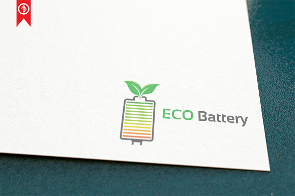 Eco Battery / Energy - Logo Template in Logo Templates - product preview 4