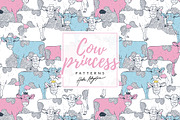 Cow Princess patterns