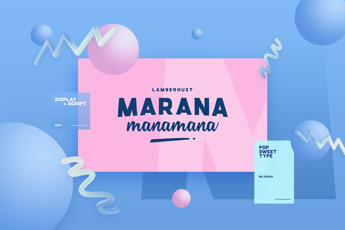 Marana Font Duo in Script Fonts - product preview 8