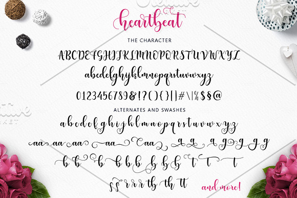 Heartbeat Script in Script Fonts - product preview 6