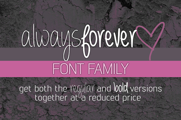 Always Forever Font Family in Script Fonts - product preview 3