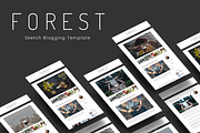 Forest - Minimal Blogging Template