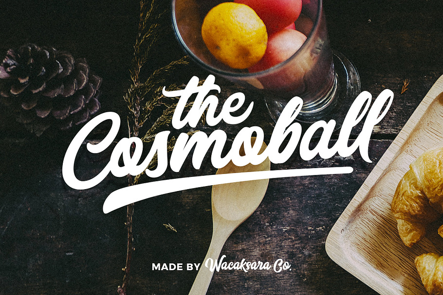 Cosmoball in Script Fonts - product preview 8