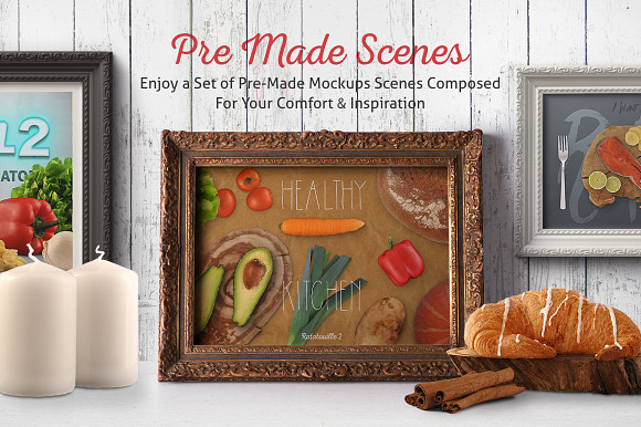 Ratatouille 2 — Food Scene Creator in Scene Creator Mockups - product preview 14
