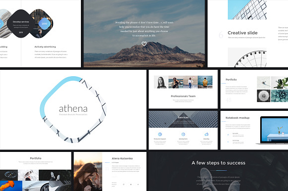 Athena Keynote Presentation in Keynote Templates - product preview 7