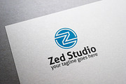 Zed Studio Letter Z Logo