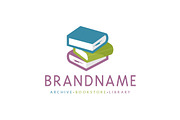 Pile of Books Logo