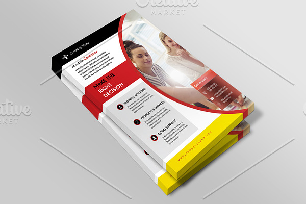 Corporate Flyer Template-V489