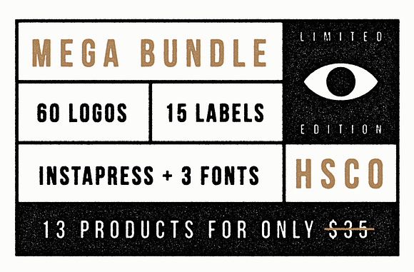 Mega Bundle (13 Products) in Logo Templates - product preview 4