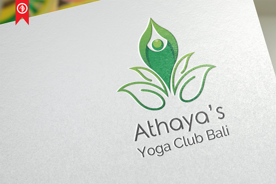 Athaya / Yoga - Logo Template in Logo Templates - product preview 8