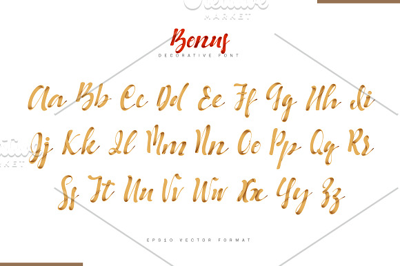 Burlesque. Pack of 4 Fonts  in Script Fonts - product preview 6