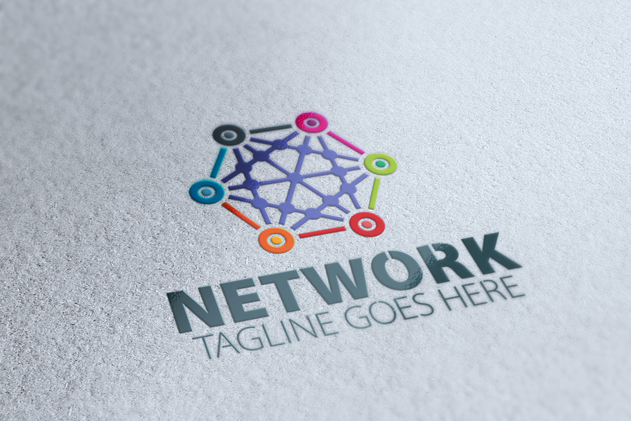 Network Logo in Logo Templates - product preview 8
