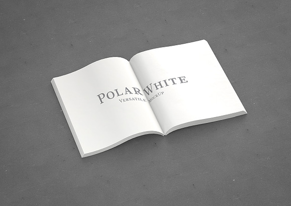 PolarWhite Tables in Print Mockups - product preview 12