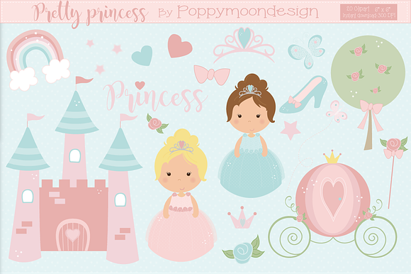 Pretty Princess in Illustrations - product preview 4