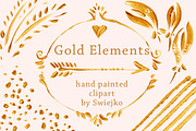 Gold Design Elements