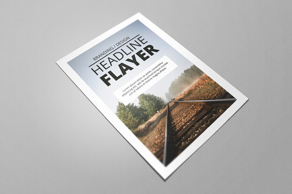 Flayer template in Flyer Templates - product preview 3