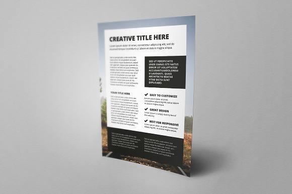 Flayer template in Flyer Templates - product preview 5