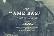 13 Name Based Vintage Logos Volume 5